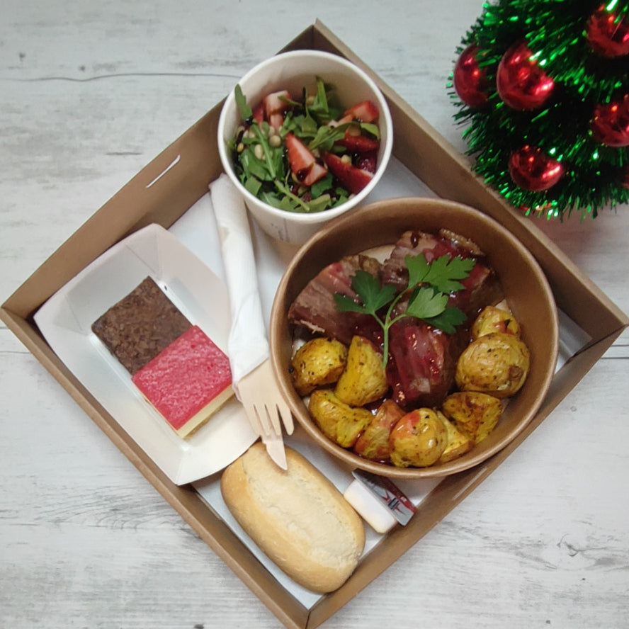 BBQ Spiced Beef Brisket Lunch Box