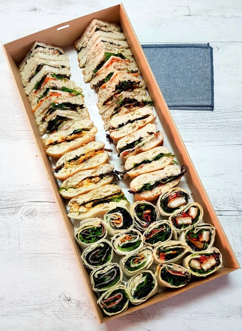 Mixed Bread Platter 41 pieces