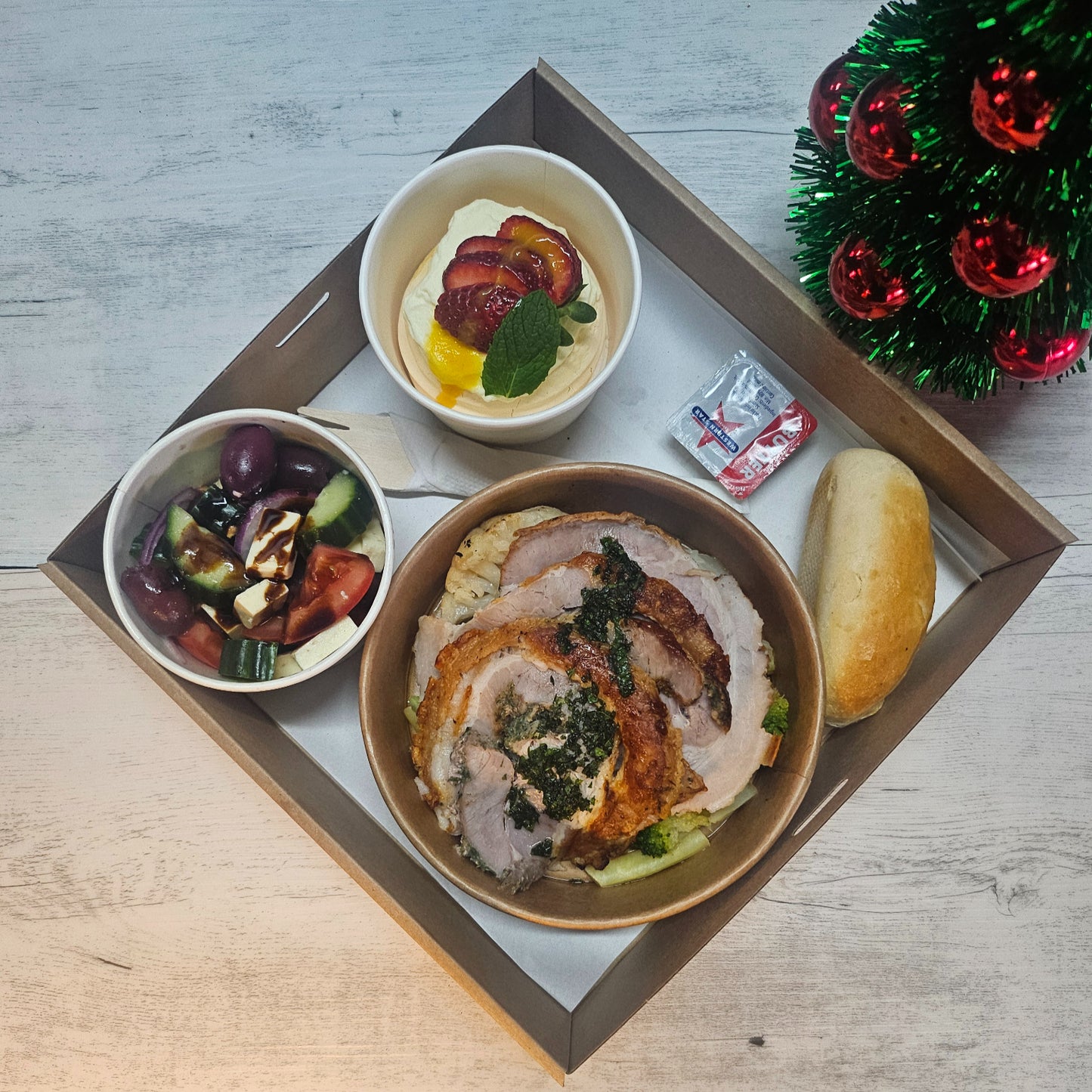 Mediterranean Porchetta Lunch Box