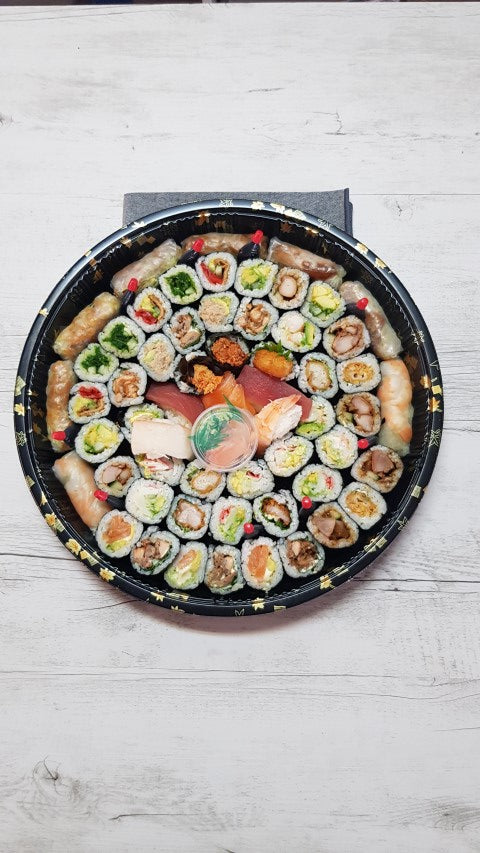 Asian Platter 54 Pieces