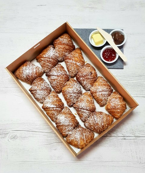 Mini Sweet Croissant Platter 24 Pieces