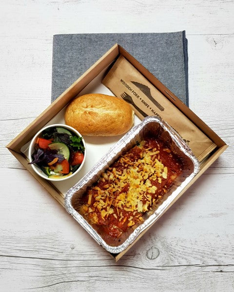 Staff Lunch - Spinach & Ricotta Cannelloni