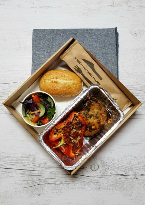 Staff Lunch 5 - Stuffed Capsicum