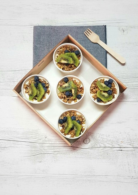 Blueberry & Kiwi Granola Parfait